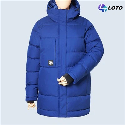Jaqueta masculina de inverno quente
