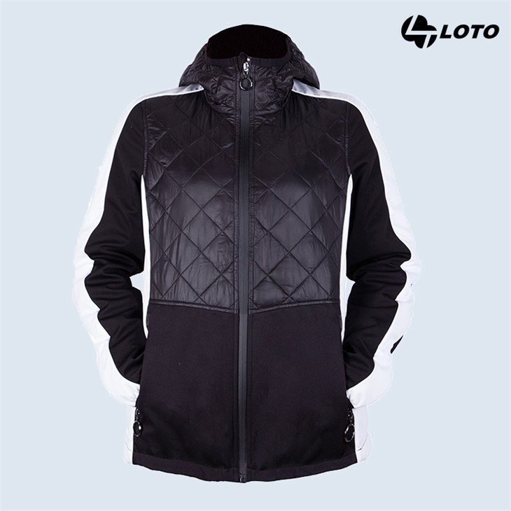 Womens Black Hybrid Jacket
